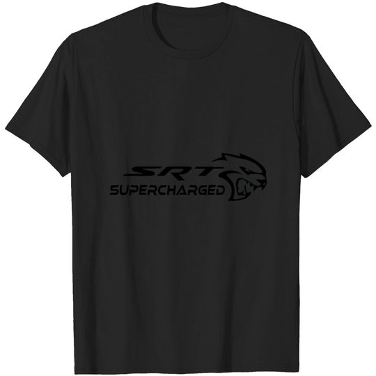 srt hellcat logo T-shirt