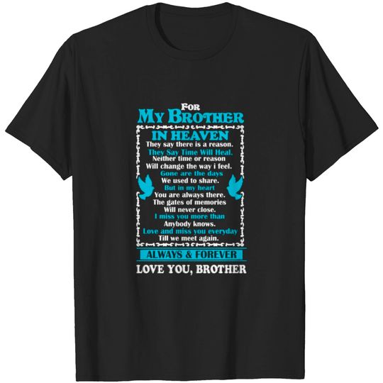 Discover Brother In Heaven Shirt T-shirt