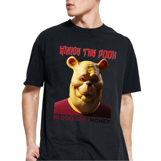 Winnie The Pooh Blood And Honey Horror Movie T-Shirt