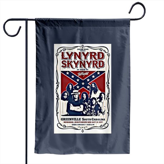 Lynyrd Skynyrd Garden Flags