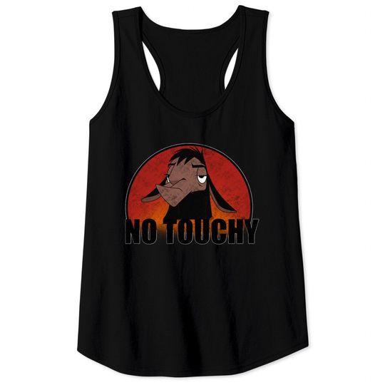 Emperors N€W Groove Kuzco No Touchy! Distressed - Emperors N€W Groove - Tank Tops