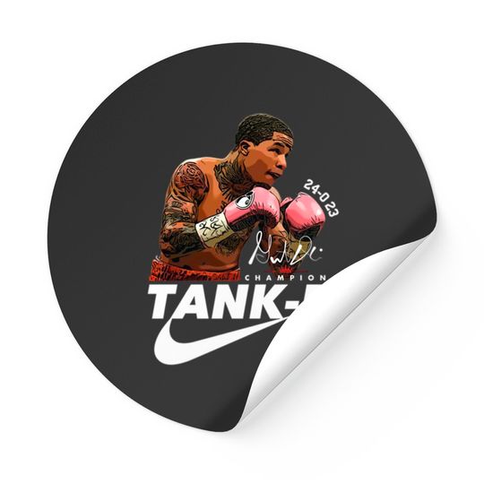 gervonta davis tank-d champion   Classic Stickers