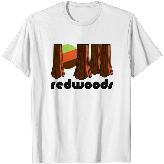 Discover Retro Redwood ))(( Tourist Souvenir National Park Design - Redwood National Park - T-Shirt