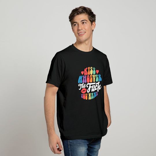 Kiss Whoever You Want Pride Tee