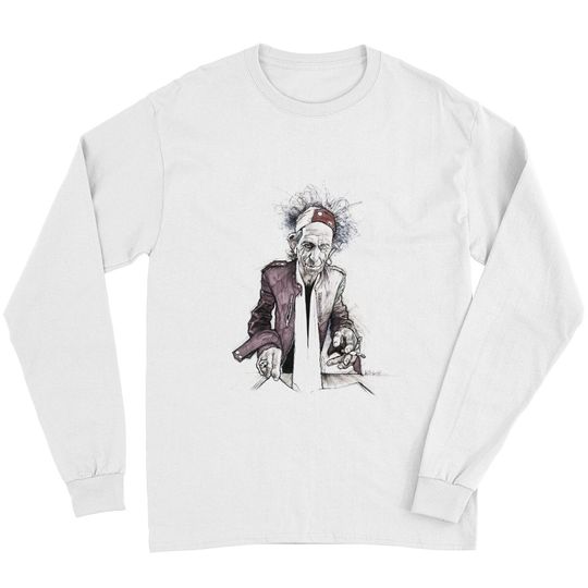 Keith Richards Art Long Sleeves
