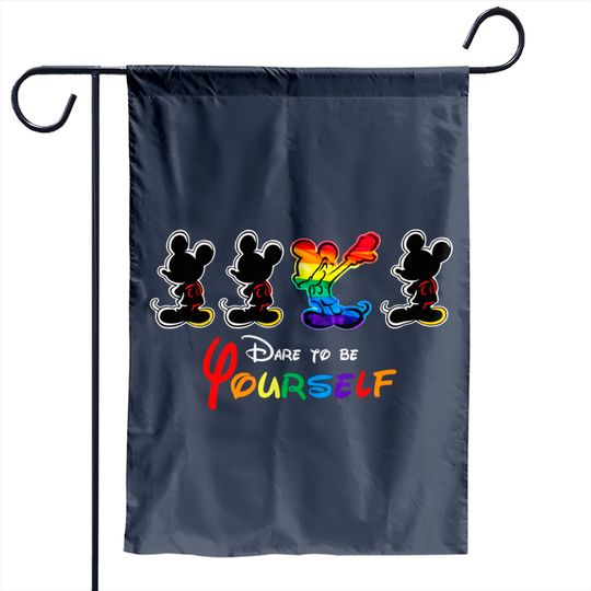 Disney Pride Garden Flags, Pride Month Garden Flags