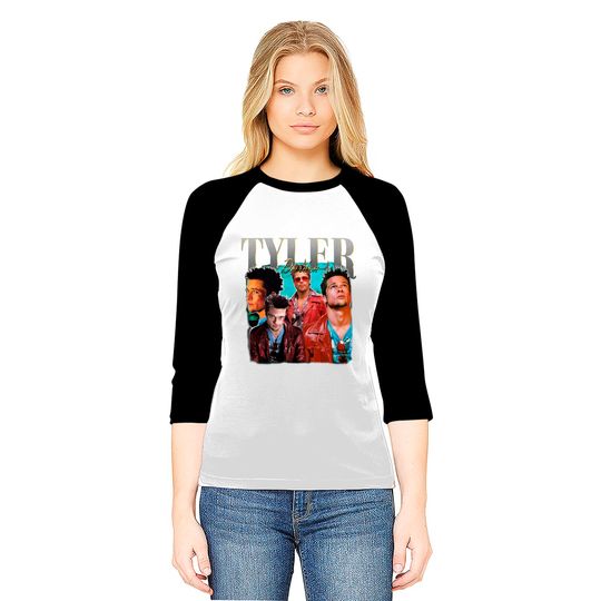 TYLER DURDEN Baseball Tees | Tyler Durden Vintage Baseball Tees | Tyler Durden Retro Baseball Tees