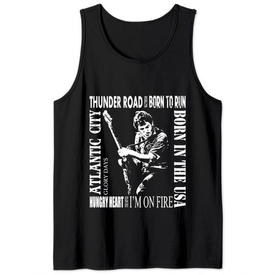 Bruce Springsteen Tank Tops