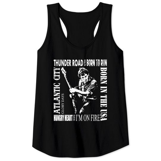 Bruce Springsteen Tank Tops