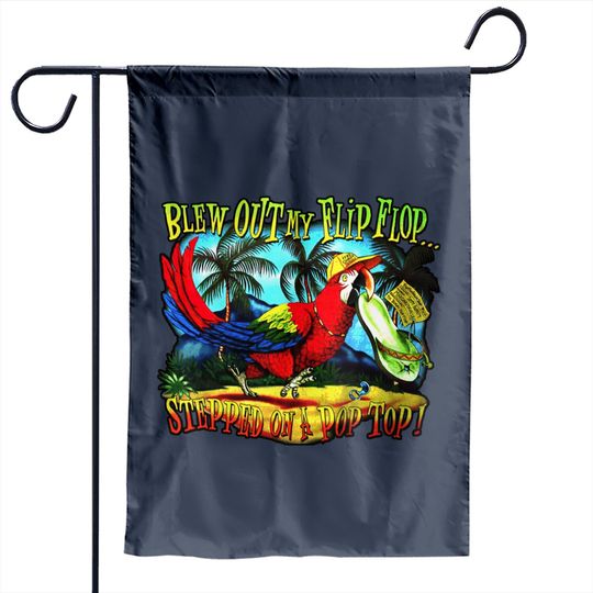Jimmy Buffett Garden Flags