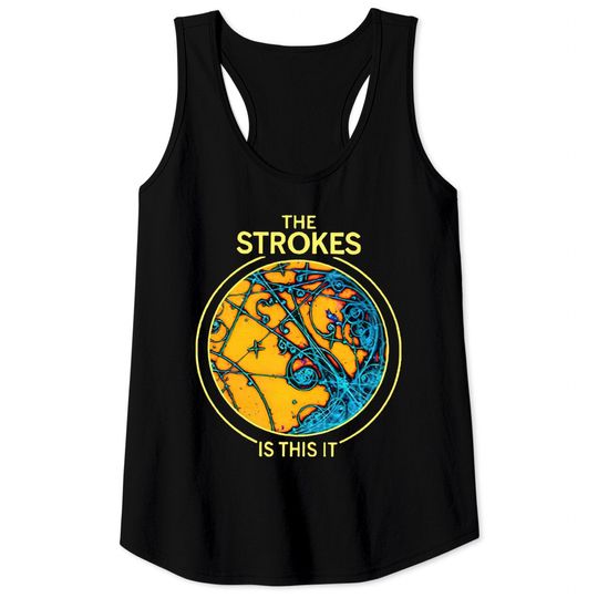 Vintage The Strokes Is This It Tank Tops, The Strokes Shirt