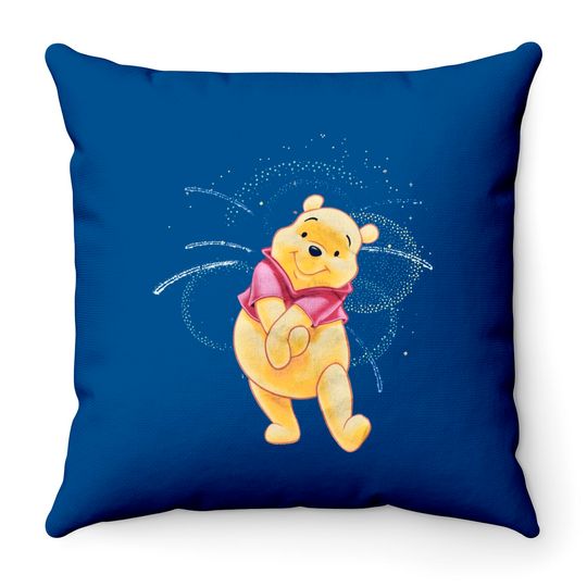 Vintage 1990s Disney's Winnie The Pooh Graphic Throw Pillows
