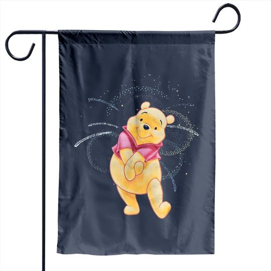 Vintage 1990s Disney's Winnie The Pooh Graphic Garden Flags