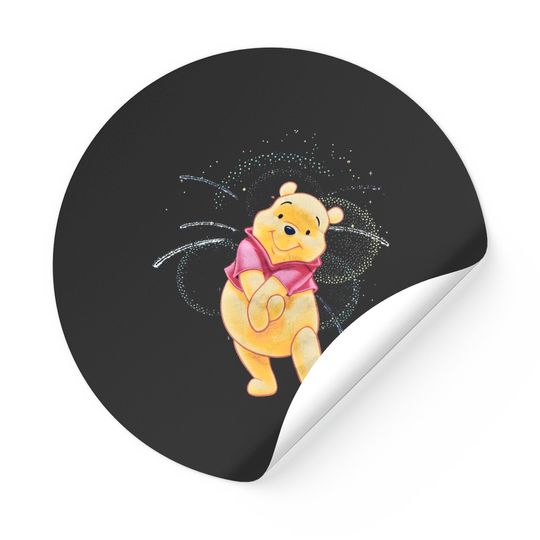 Vintage 1990s Disney's Winnie The Pooh Graphic Stickers