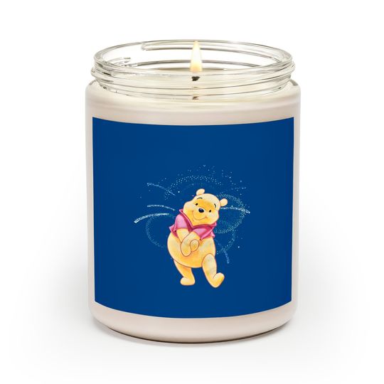 Vintage 1990s Disney's Winnie The Pooh Graphic Scented Candles