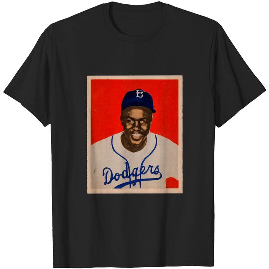 Jackie Robinson 1949 Bowman Zm8 T-Shirt