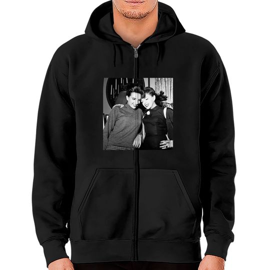 Liza Minnelli And Judy Garland Classic Zip Hoodies
