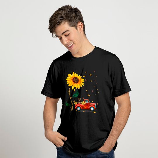 Sunflower Cairn Terrier head Funny Dog T-shirt