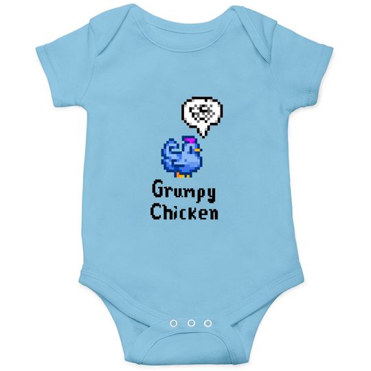 Grumpy Chicken - Stardew Valley Animal - Onesies