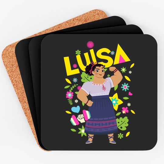 Disney Encanto Luisa Poster Coasters