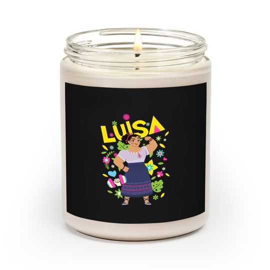 Disney Encanto Luisa Poster Scented Candles