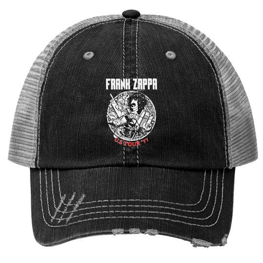 Frank Zappa Vintage '77 Tour Trucker Hats, Frank Zappa Trucker Hat