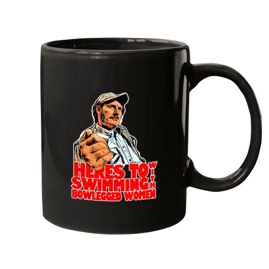 jaws quint - Jaws Movie - Mugs