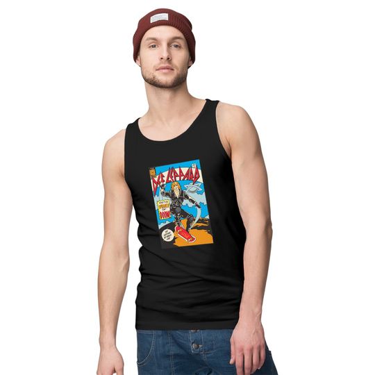 Comic Book Cover Def Leppard Tank Tops Def Leppard Tour