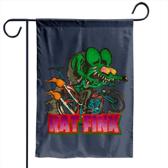 Classic Rat Fink - Rat Fink - Garden Flags
