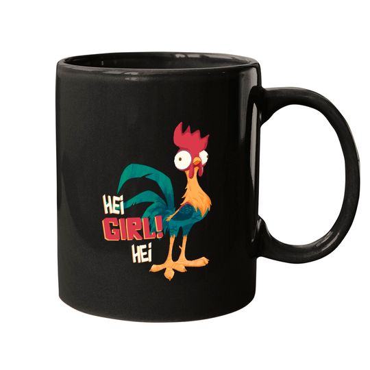 Discover Disney Moana Hei Hei Chicken Hei Girl Hei Mugs Unisex Adult Mugs