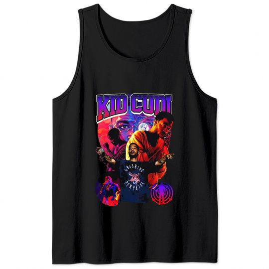 Vintage Kid Cudi 90s Bootleg Tank Tops