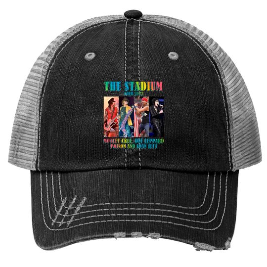 Rock Band The Stadium Tour 2022 Trucker Hats