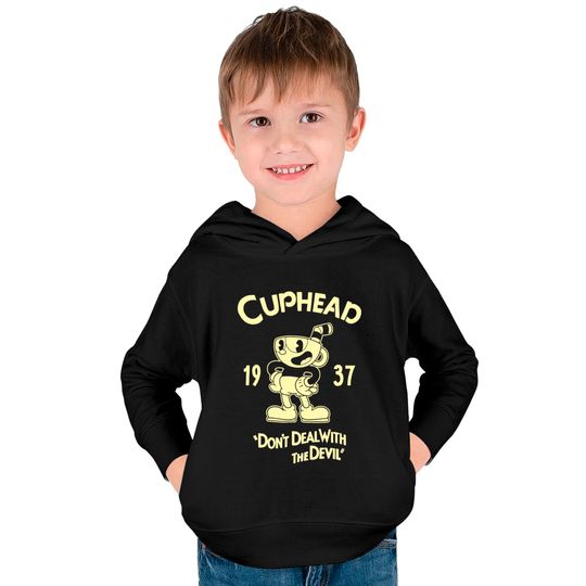 Cuphead - Cuphead - Kids Pullover Hoodies