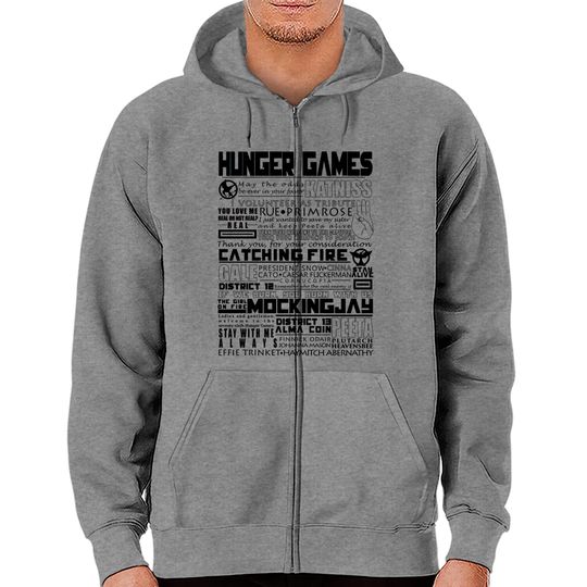 Hunger Games - Hunger Games - Zip Hoodies
