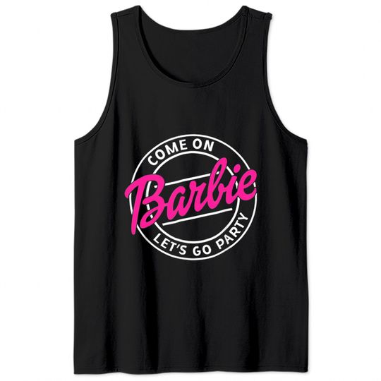 Barbie Let's Go Party Tank Tops