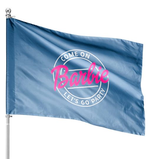 Barbie Let's Go Party House Flags