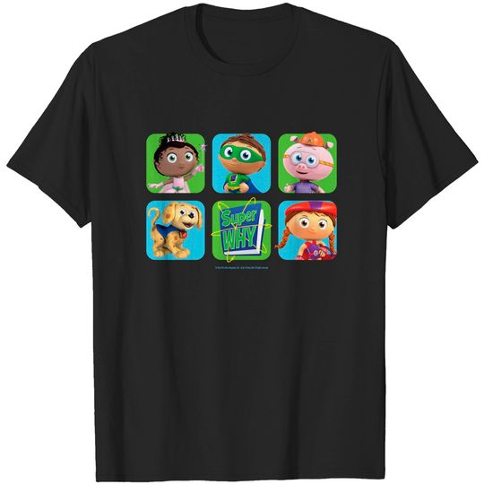 Discover Super WHY super heroes - Super Why - T-Shirt