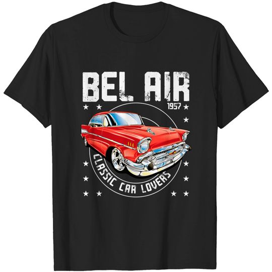 Discover Classic Car Bel Air 1957 - Classic Car - T-Shirt