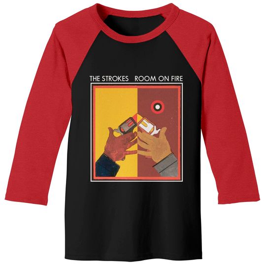 The Strokes Baseball Tees, Room on fire, The Strokes Vintage Baseball Tees