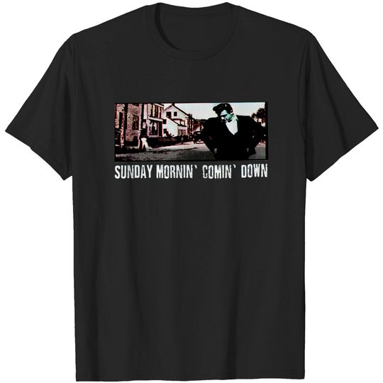 Johnny Cash  Sunday Mornin Comin Down T-Shirt, Johnny Cash T Shirt, Johnny Cash Tshirt, Johnny Cash Tee, Johnny Cash Gifts