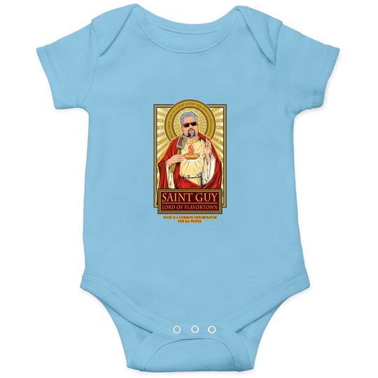 Guy Fieri Saint Guy Lord of Flavortown Onesies