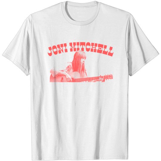 Joni Mitchell / 70s Style Retro Fan Art Design - Joni Mitchell - T-Shirt