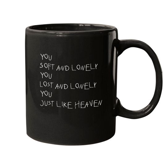 The Cure Just Like Heaven Lyrics FanArt - The Cure Band - Mugs