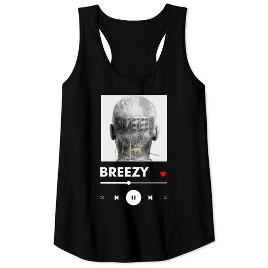 Chris Brown Breezy Tank Tops, Chris Brown Hip Hop Tour 2022
