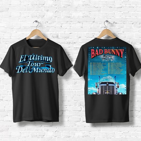 Bad Bunny El Ultimo Tour Del Mundo 2022 Shirt