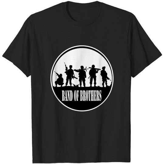USMC A Band Of Brothers - Soldier - T-Shirt