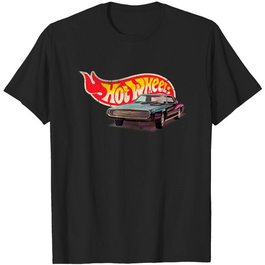 Hot Wheels 1968 Custom ThunderbirdVintage, Distressed - Hot Wheels - T-Shirt
