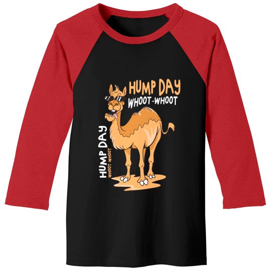 Cool Camel Hump Day Shirt Baseball Tees