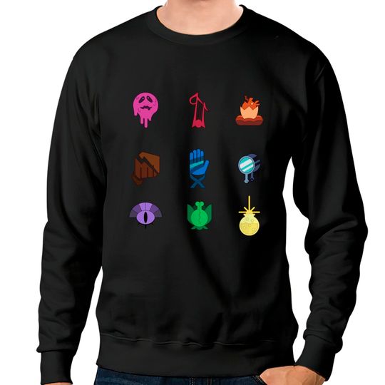 The 9 Coven Tracks - The Owl House - Sweatshirts