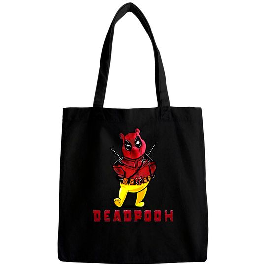 Disney Marvel DeadPooh Funny Deadpool Winnie The Pooh Unisex Bags